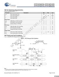 CY7C1420JV18-250BZI Datasheet Page 16