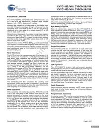 CY7C1423JV18-267BZXCT Datasheet Page 8