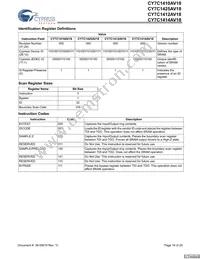 CY7C1425AV18-200BZC Datasheet Page 16
