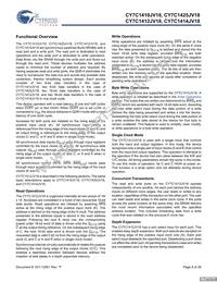 CY7C1425JV18-250BZI Datasheet Page 8