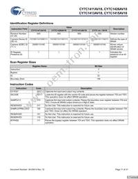 CY7C1426AV18-250BZC Datasheet Page 17