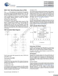 CY7C1440AV33-167BZCT Datasheet Page 13