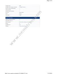 CY7C1444AV33-1XWI Datasheet Page 2