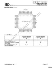 CY7C145AV-20JC Datasheet Page 4