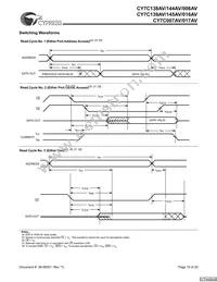 CY7C145AV-20JC Datasheet Page 10