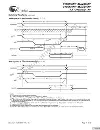 CY7C145AV-20JC Datasheet Page 11