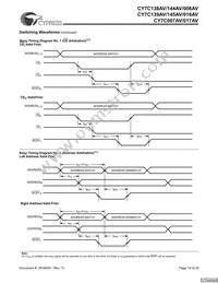 CY7C145AV-20JC Datasheet Page 14