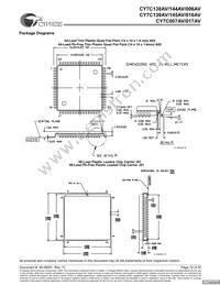 CY7C145AV-20JC Datasheet Page 19