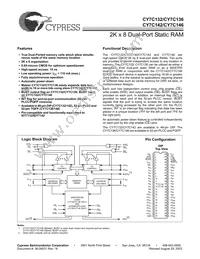 CY7C146-25JC Datasheet Cover