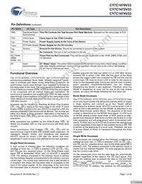 CY7C1470V33-167BZXI Datasheet Page 7