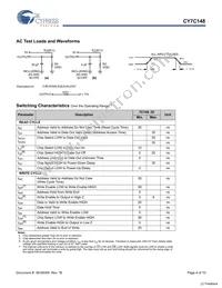 CY7C148-35PC Datasheet Page 4