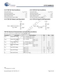 CY7C1484BV33-250BZXC Datasheet Page 15