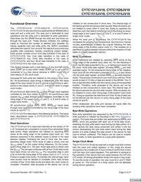 CY7C1513JV18-300BZC Datasheet Page 8