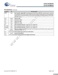 CY7C1514AV18-250BZI Datasheet Page 5