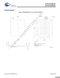 CY7C1514AV18-250BZI Datasheet Page 23