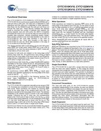 CY7C1514KV18-200BZXC Datasheet Page 9