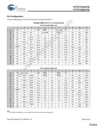 CY7C1518JV18-300BZXC Datasheet Page 3