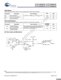 CY7C1523AV18-250BZC Datasheet Page 22