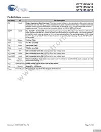 CY7C1525JV18-250BZXC Datasheet Page 7