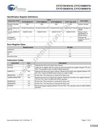 CY7C1545KV18-450BZC Datasheet Page 17