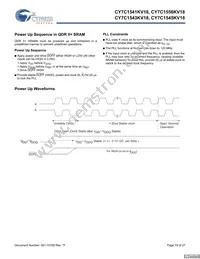 CY7C1545KV18-450BZC Datasheet Page 19
