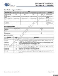 CY7C1545V18-375BZC Datasheet Page 17