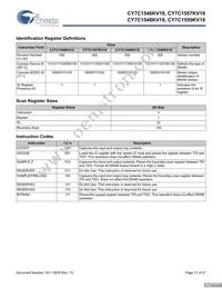 CY7C1548KV18-450BZI Datasheet Page 17