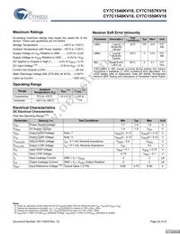 CY7C1548KV18-450BZI Datasheet Page 20