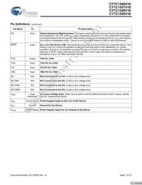 CY7C1550V18-375BZC Datasheet Page 7