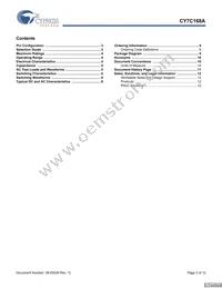 CY7C168A-20PXC Datasheet Page 2