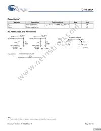 CY7C168A-20PXC Datasheet Page 5