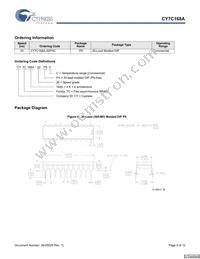 CY7C168A-20PXC Datasheet Page 9