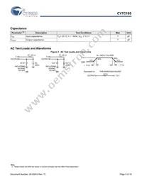 CY7C185-15VIT Datasheet Page 5