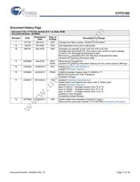 CY7C185-15VIT Datasheet Page 17