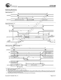 CY7C185-35SC Datasheet Page 5