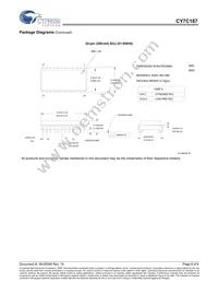 CY7C187-15PXC Datasheet Page 8