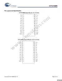 CY7C194BN-15PC Datasheet Page 4