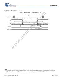 CY7C197N-25PXC Datasheet Page 7