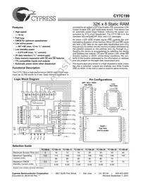 CY7C199-35PC Datasheet Cover