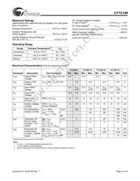 CY7C199-35PC Datasheet Page 2