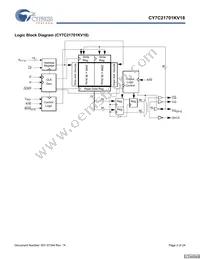 CY7C21701KV18-400BZXC Datasheet Page 2