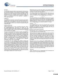 CY7C21701KV18-400BZXC Datasheet Page 11