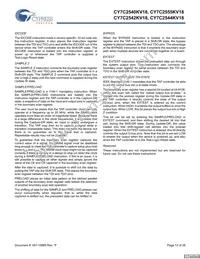 CY7C2544KV18-333BZI Datasheet Page 13