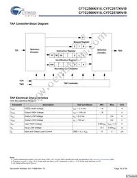CY7C2570KV18-500BZC Datasheet Page 16