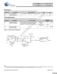 CY7C2570KV18-500BZC Datasheet Page 23