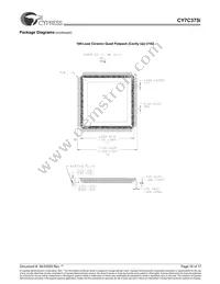 CY7C375I-125AC Datasheet Page 16