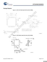 CY7C421-10JXCT Datasheet Page 14