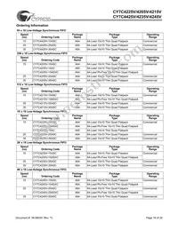 CY7C4215V-15ASXC Datasheet Page 18