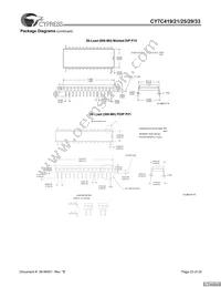 CY7C425-20VXCT Datasheet Page 23