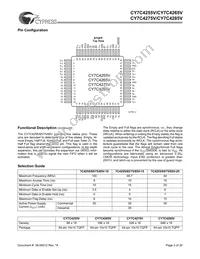 CY7C4265V-15ASC Datasheet Page 2